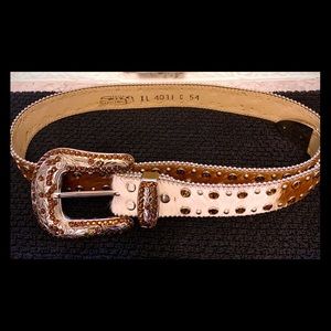 BB Simon custom crystal belt